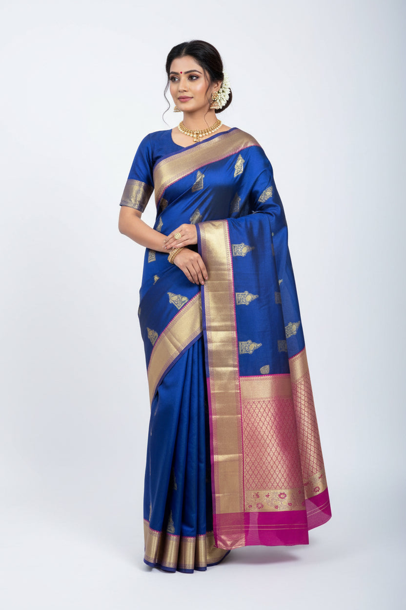 Pure Kanchipuram Silk Saree