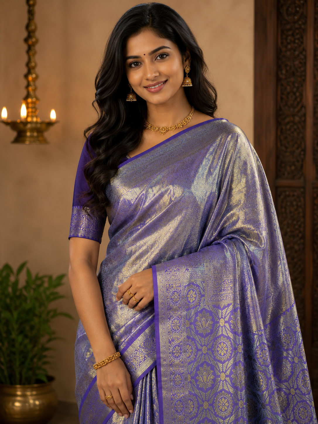 Pure Kanchipuram Silk Saree