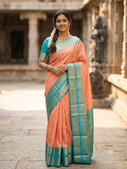 Pure Kanchipuram Silk Saree