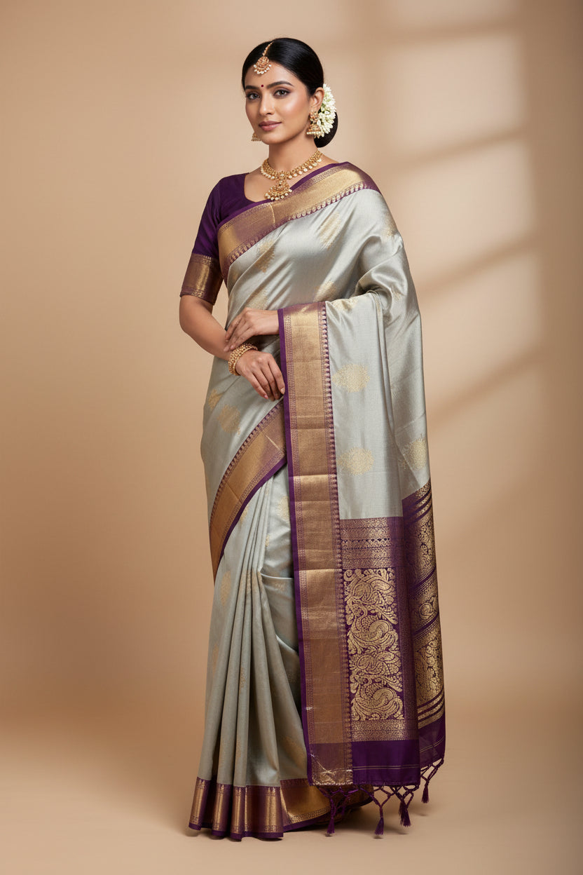 Pure Kanchipuram Silk Saree