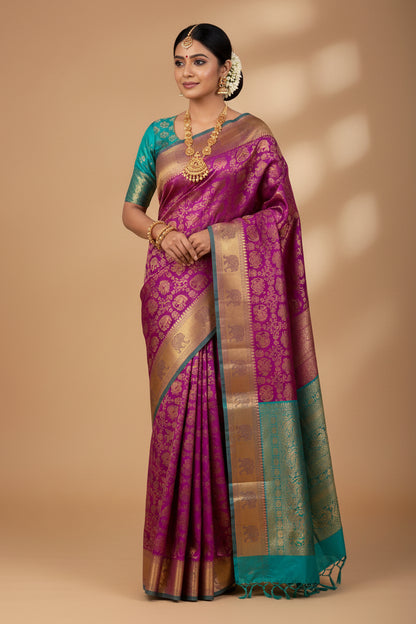 Pure Kanchipuram SIlk Saree