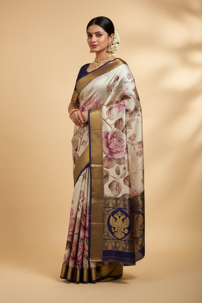 Pure Mysore Silk Saree.