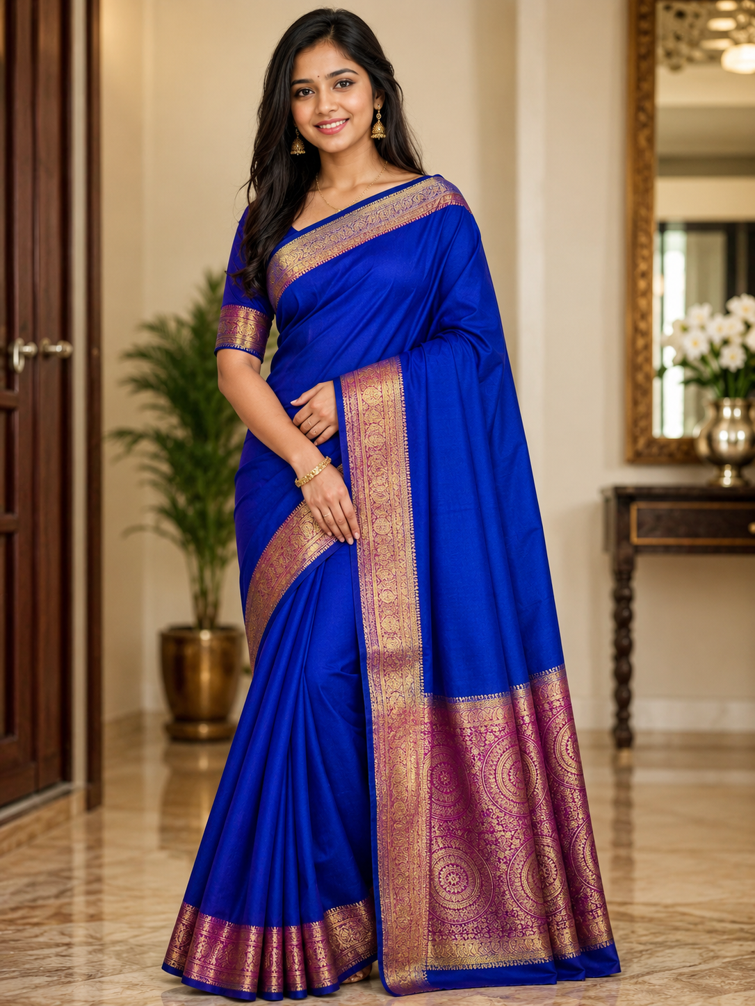 Artificial / Mix Crape Sarees