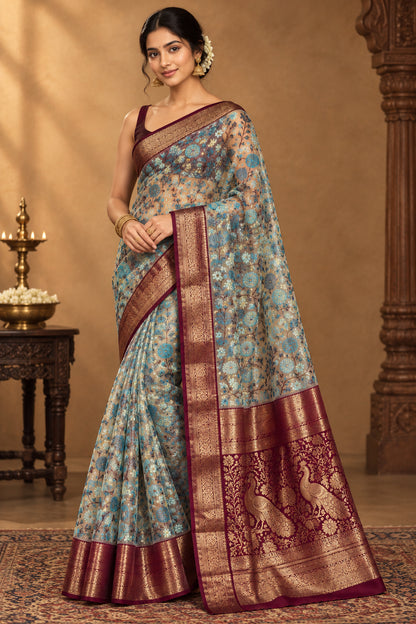Pure Kanchipuram Silk Saree