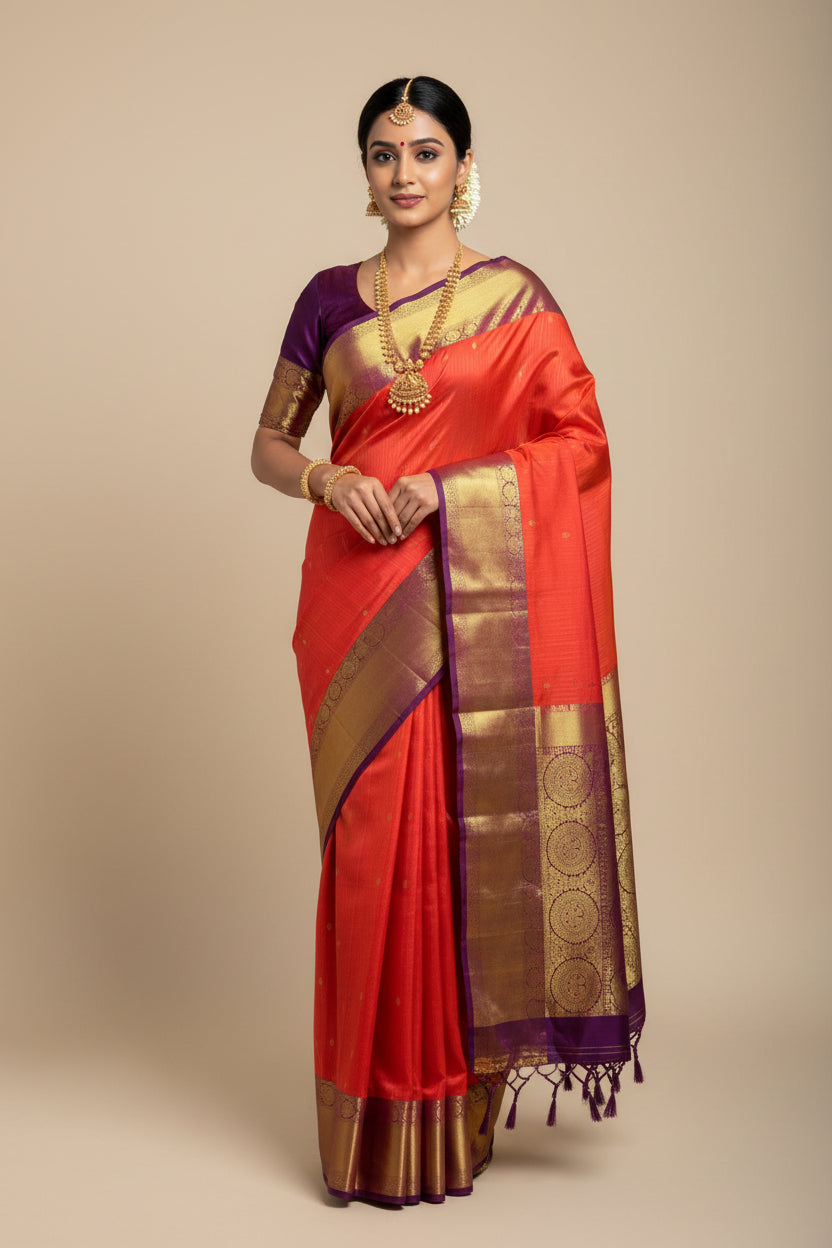 Pure Kanchipuram Silk Saree