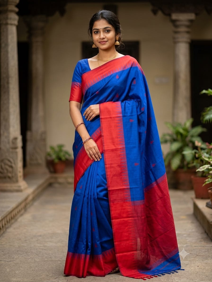 Pure Cotton Silk Saree