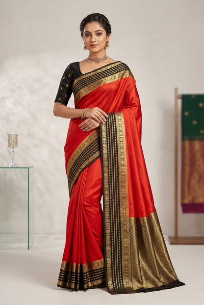 Pure Mysore Silk Saree.