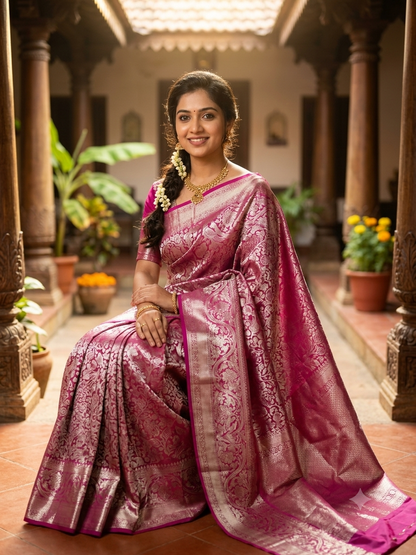 Pure Kanchipuram Silk Saree
