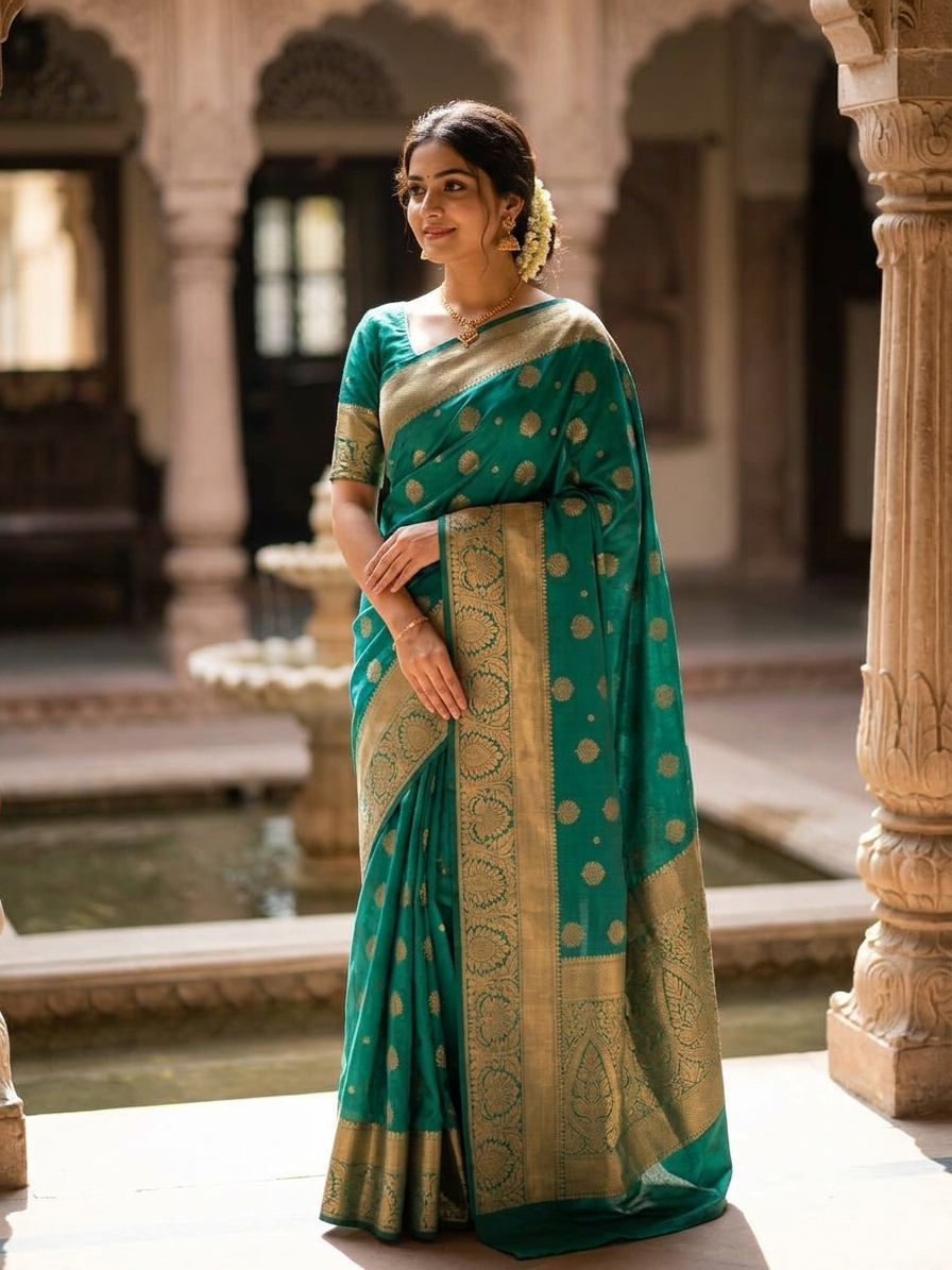 Pure Kanchipuram Silk Saree
