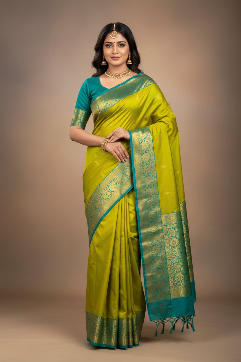 Pure Kanchipuram Silk Saree