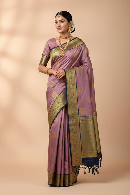 Kanchi Mix Silk Saree