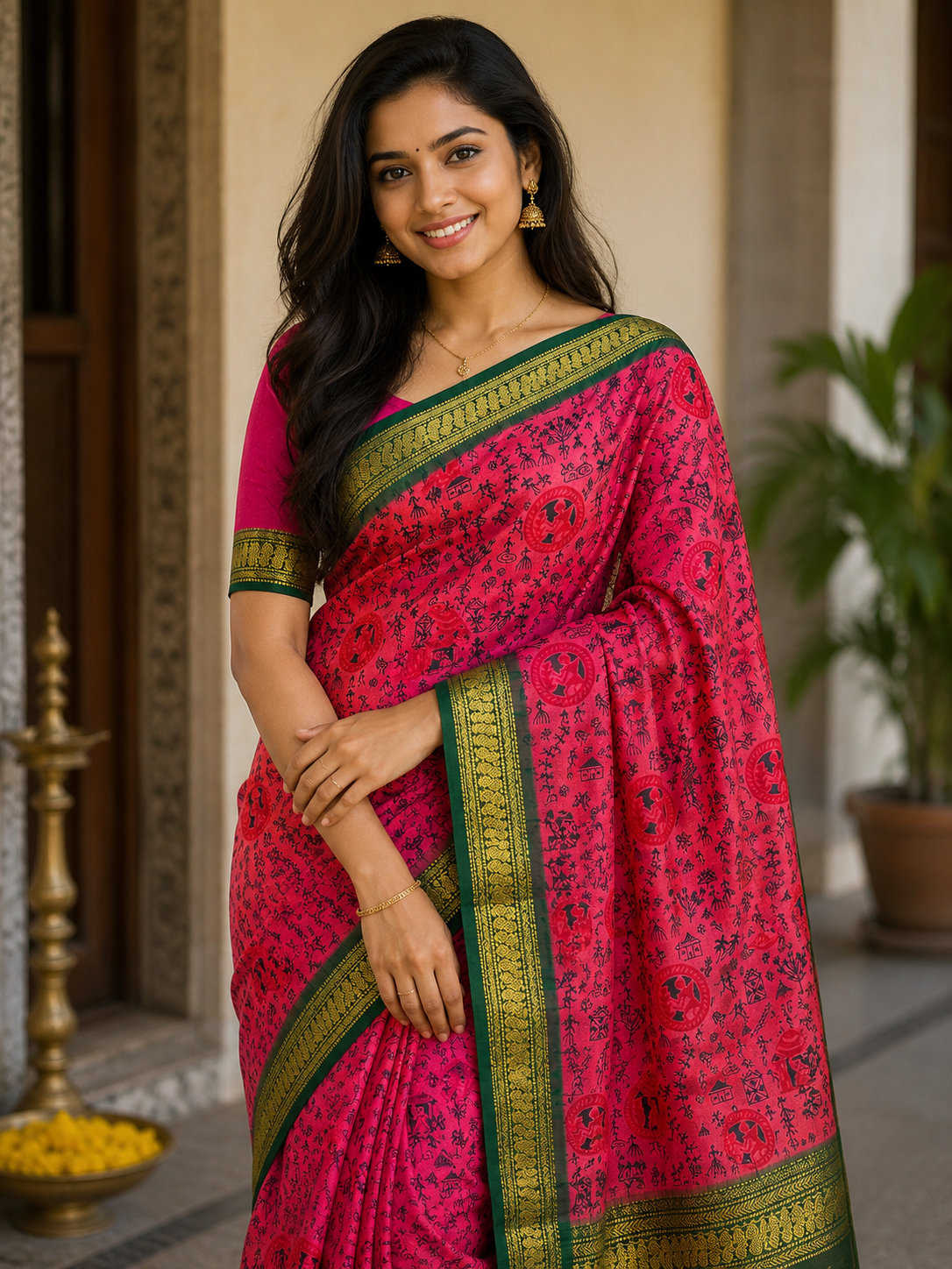 Pure Cotton Silk Saree