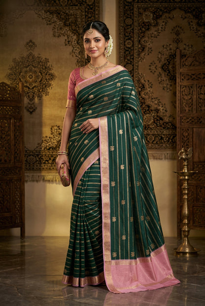 Kanchi Mix Silk Saree