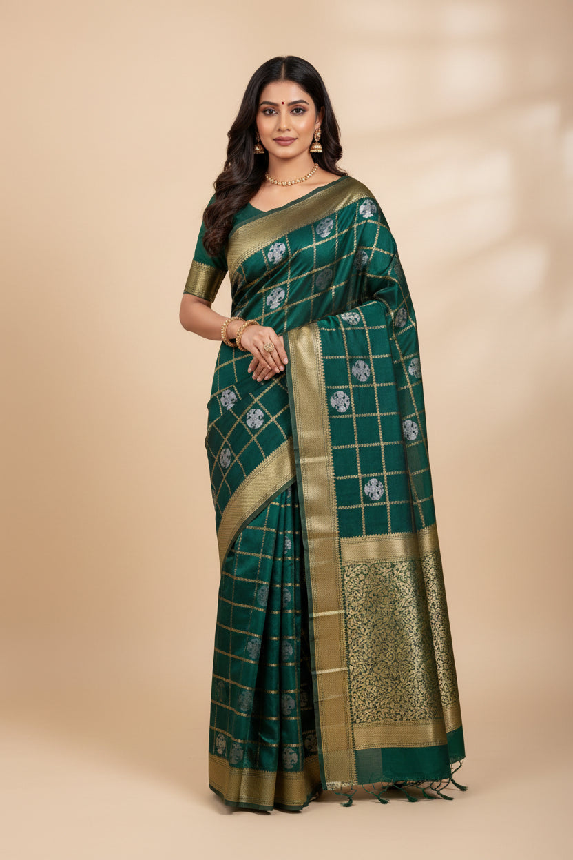 Pure Mysore Silk Saree.