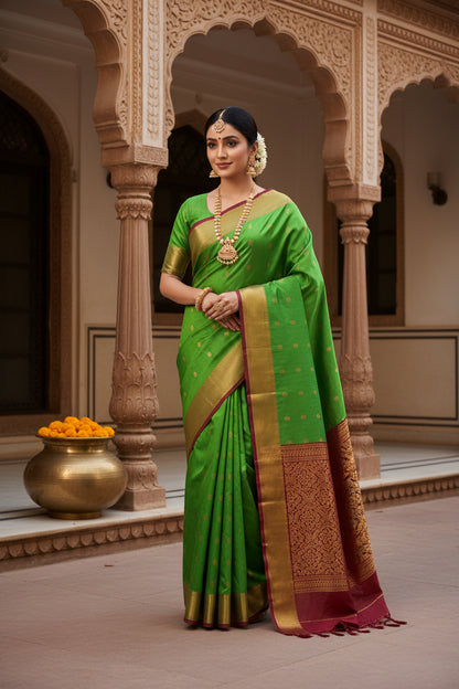 Pure Cotton Silk Saree