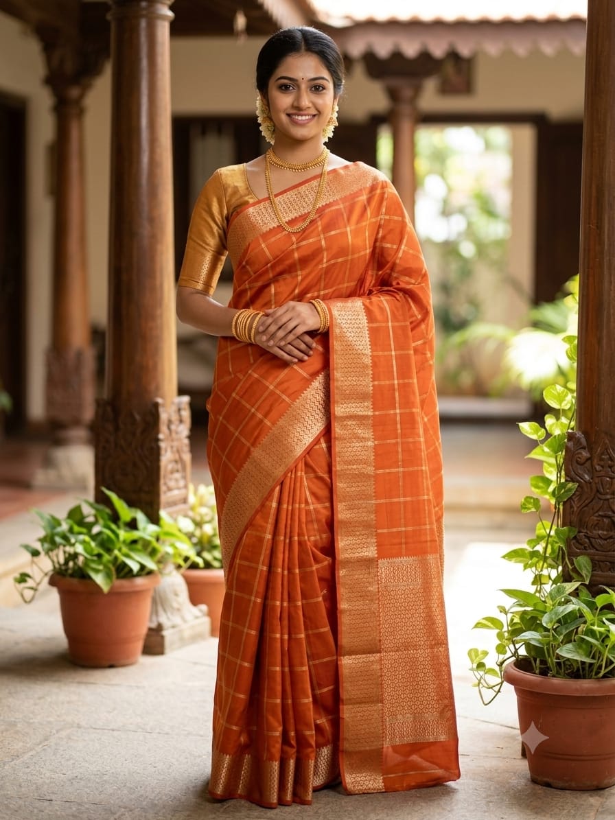 Pure Mysore Silk Saree.
