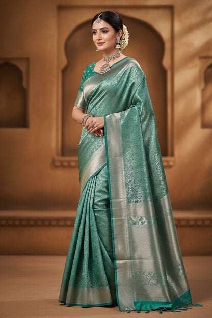 Kanchi Mix Silk Saree