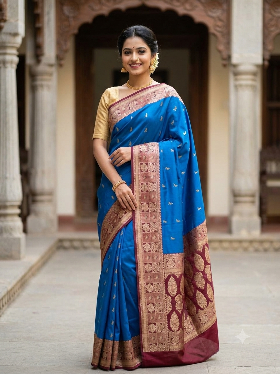 Mix Soft Silk Saree