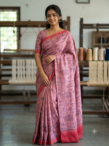 Pure Cotton Silk Saree