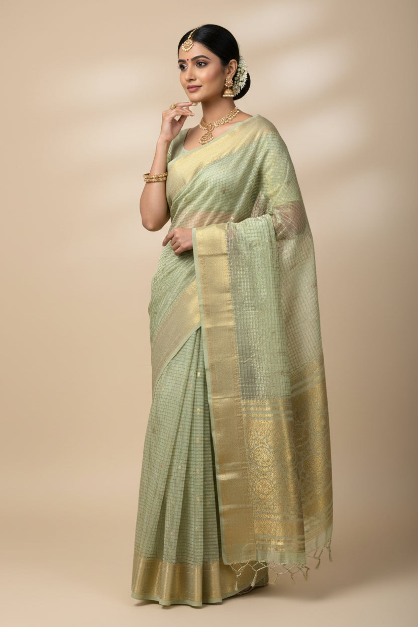 Pure Mysore Silk Saree.