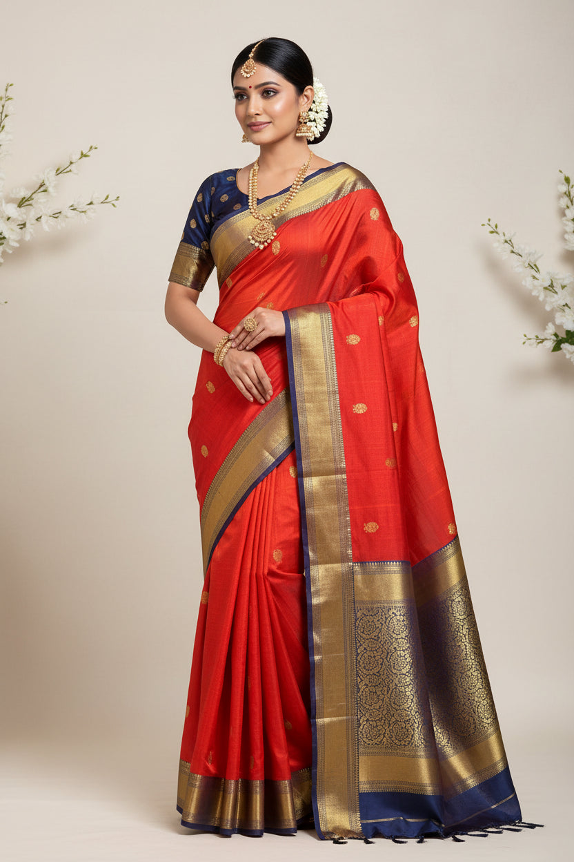 Pure Kanchipuram Silk Saree