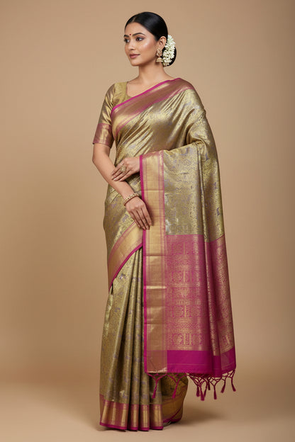 Pure Kanchipuram Silk Saree