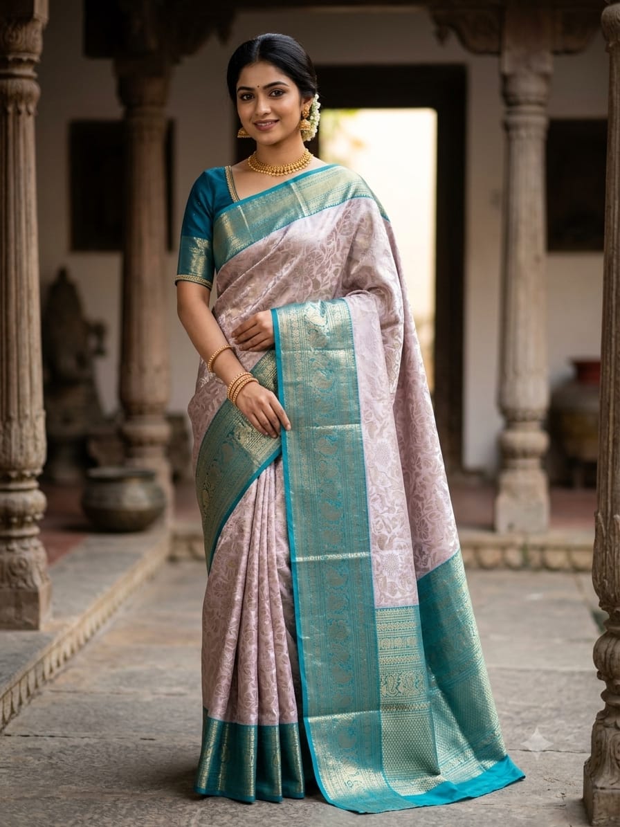 Pure Kanchipuram Silk Saree