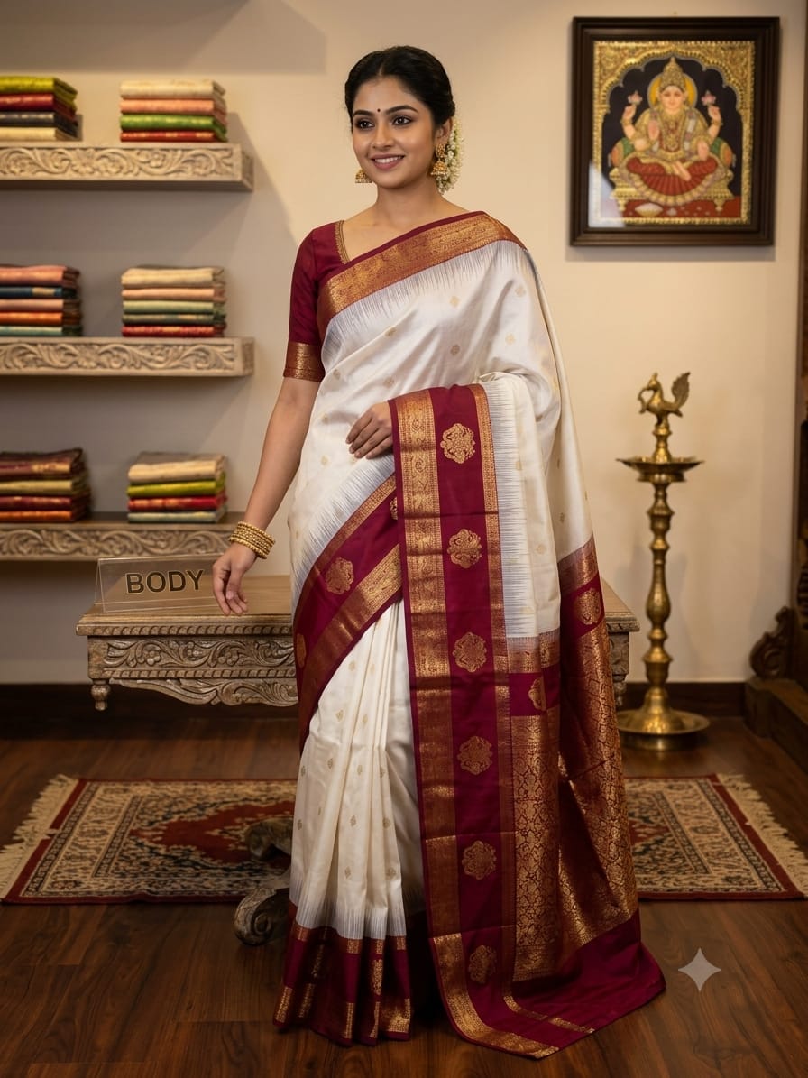Pure Kanchipuram Silk Saree