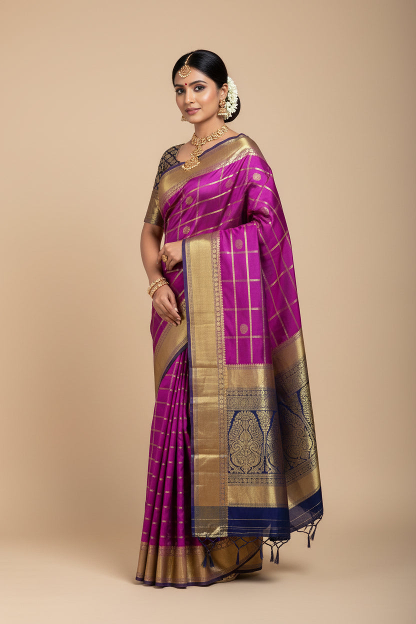 Pure Kanchipuram Silk Saree