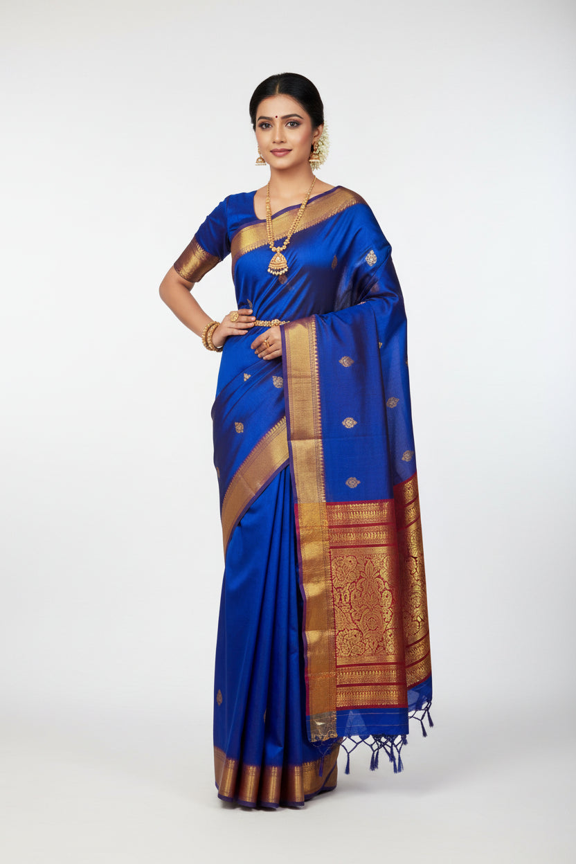 Pure Cotton Silk Saree