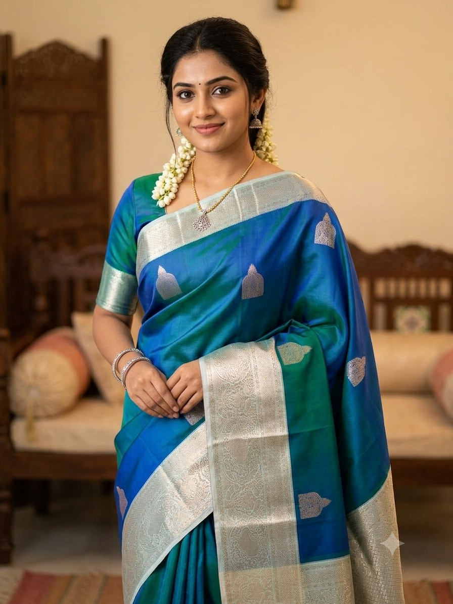 Pure Kanchipuram Silk Saree