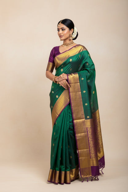 Pure Kanchipuram Silk Saree