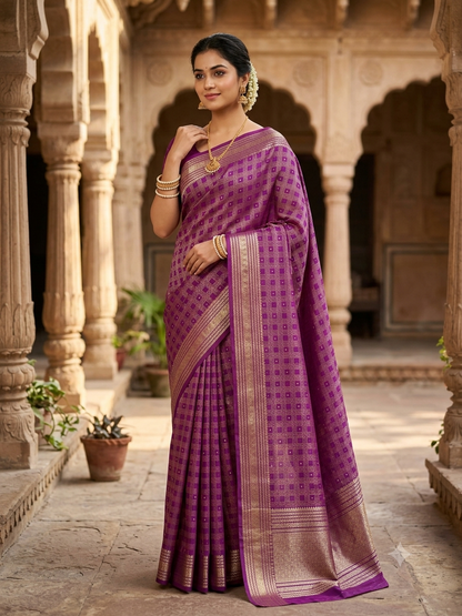 Pure Mysore Silk Saree.