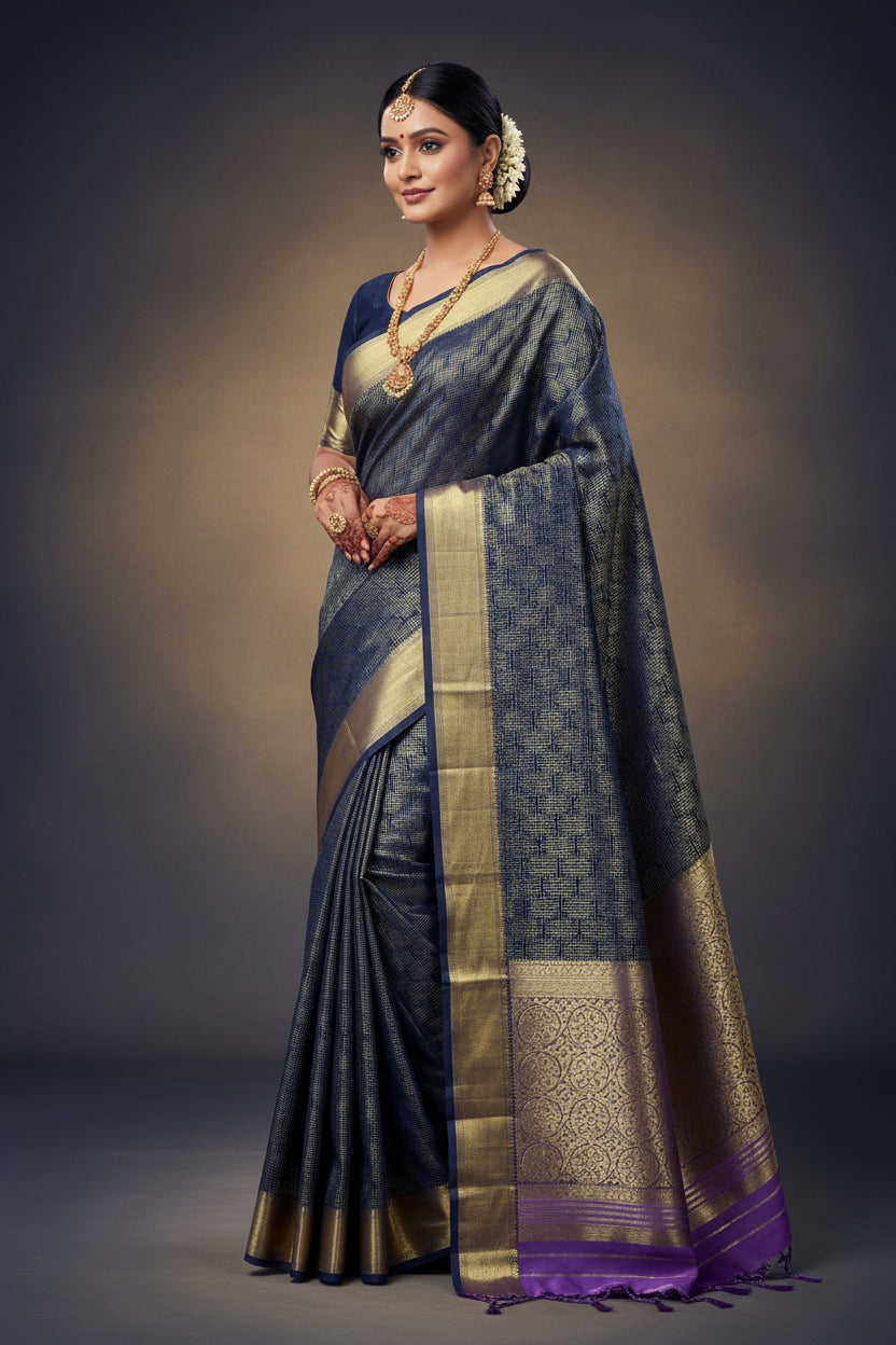 Pure Mysore Silk Saree.