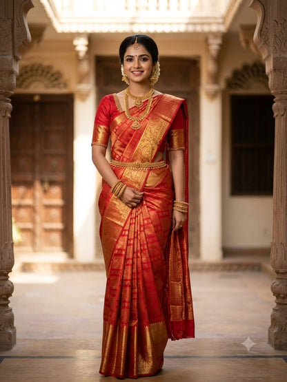 Pure Kanchipuram Silk Saree