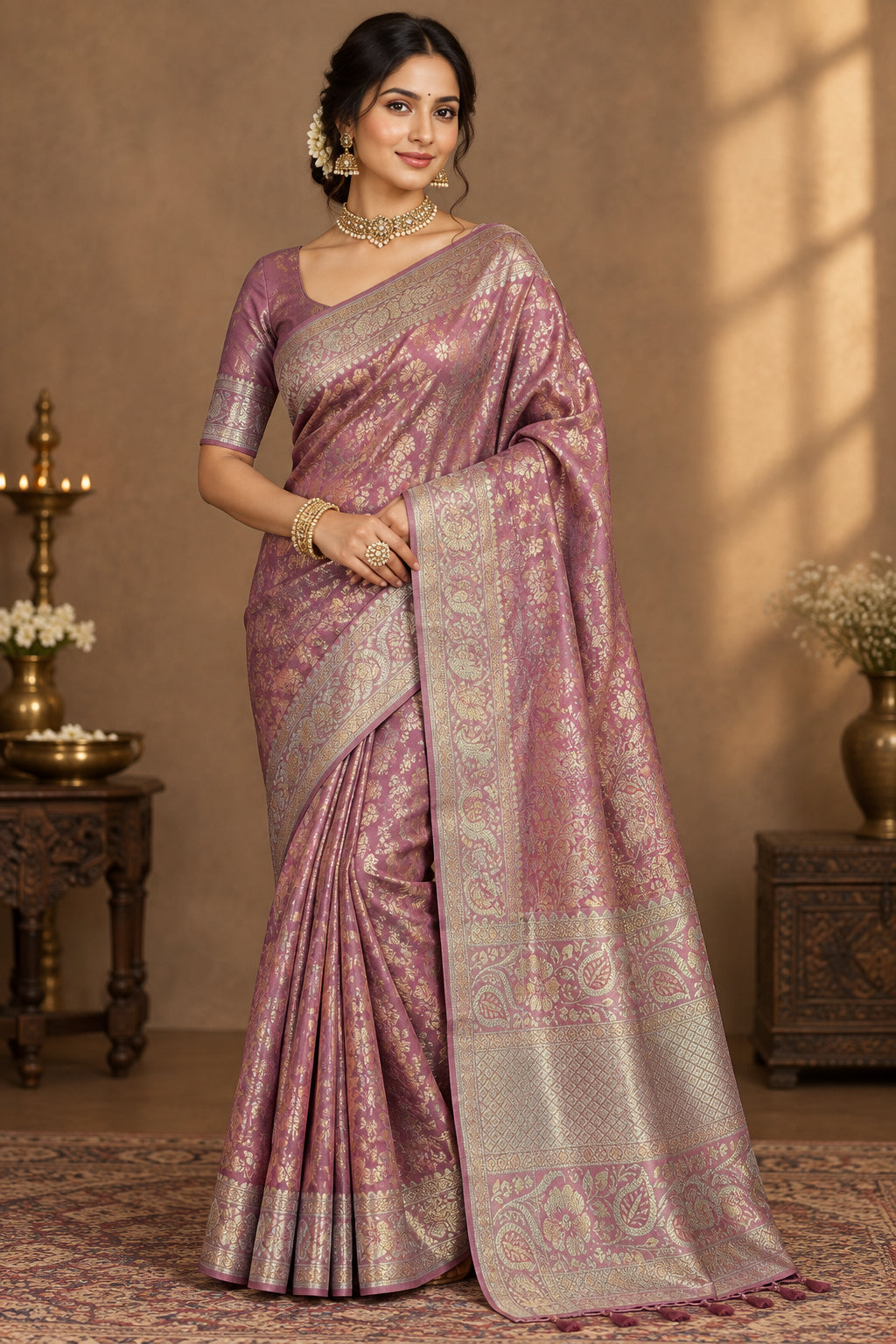Pure Kanchipuram Silk Saree