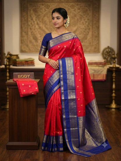 Pure Kanchipuram Silk Saree