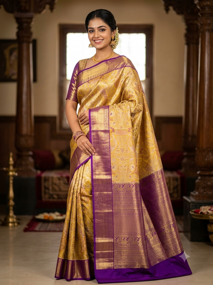 Pure Kanchipuram Silk Saree