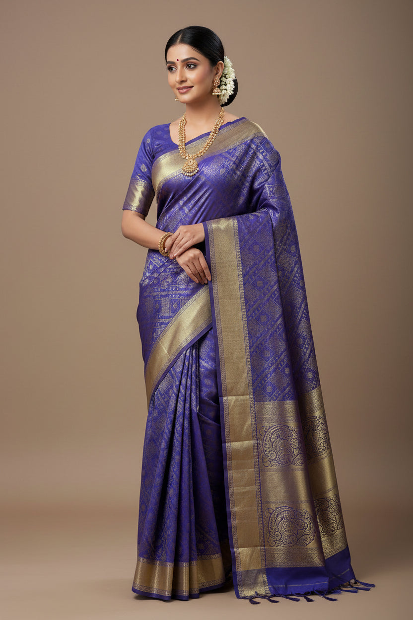 Pure Kanchipuram Silk Saree