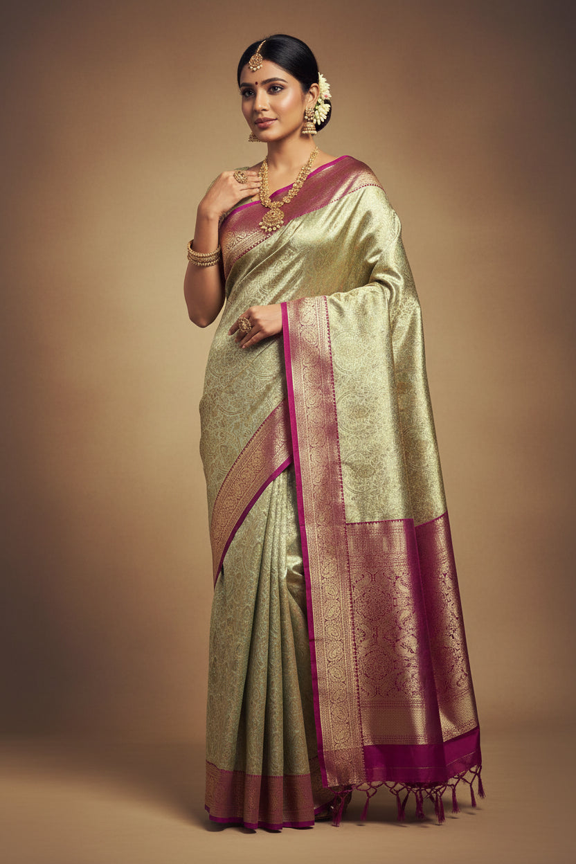 Pure Kanchipuram Silk Saree