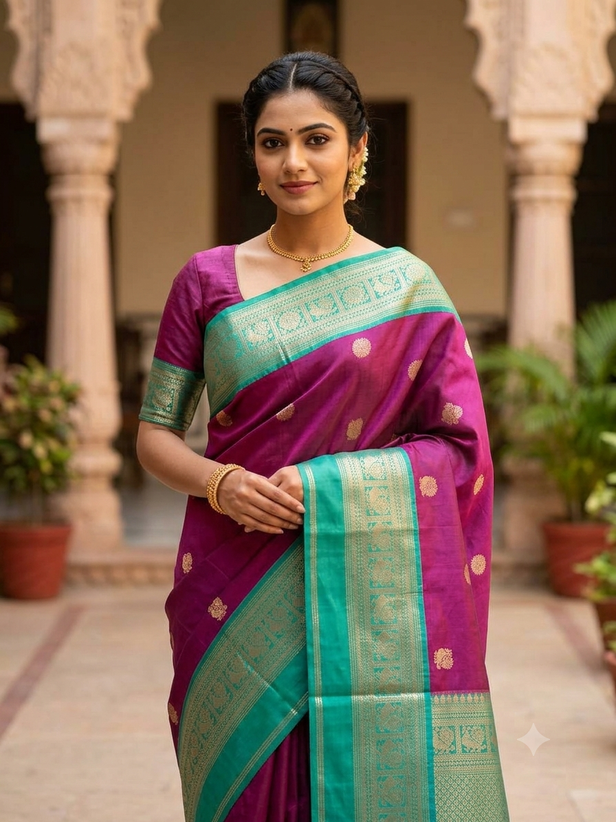 Pure Kanchipuram Silk Saree