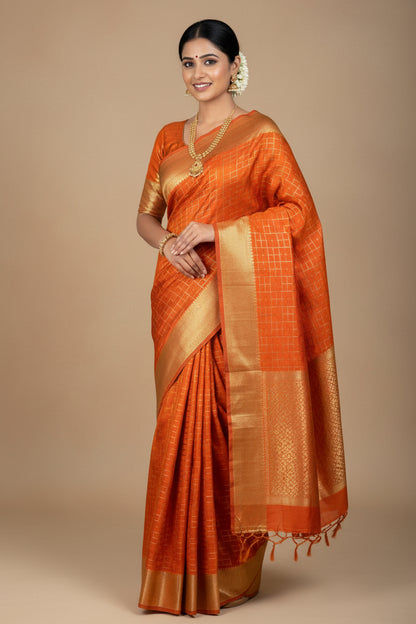 Pure Mysore Silk Saree.