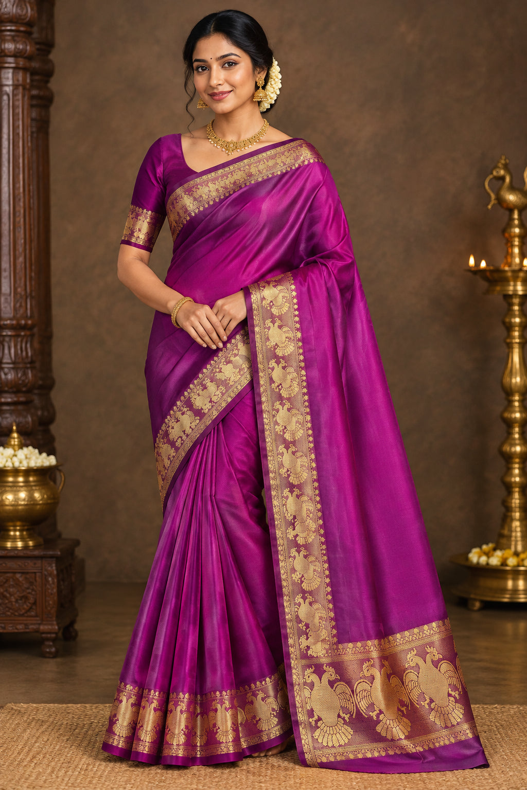 Artificial / Mix Crape Sarees