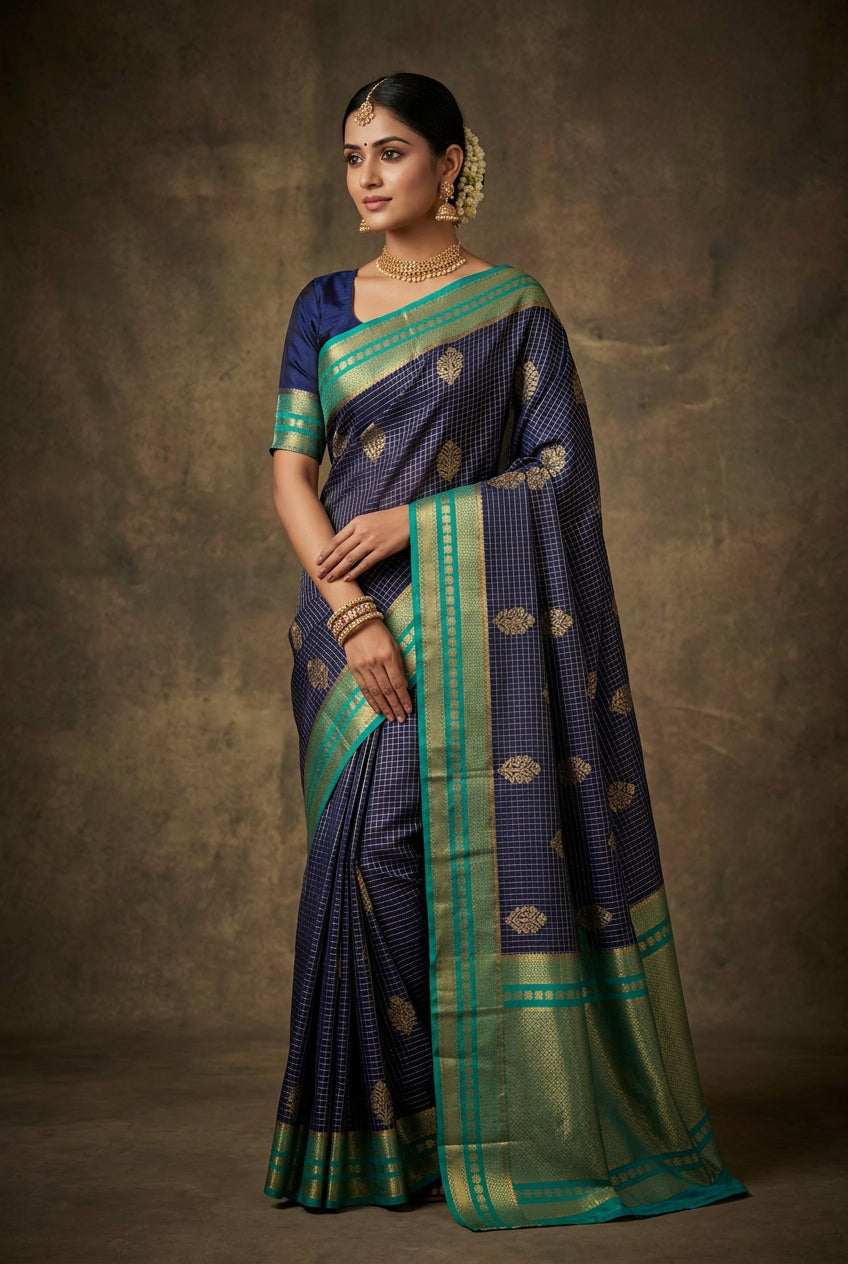 Pure Mysore Silk Saree.