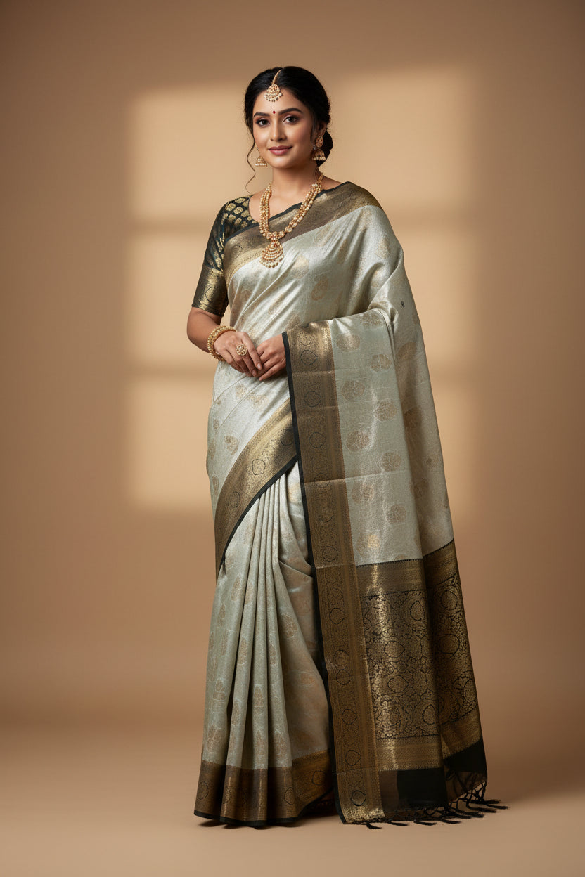 Kanchi Mix Silk Saree