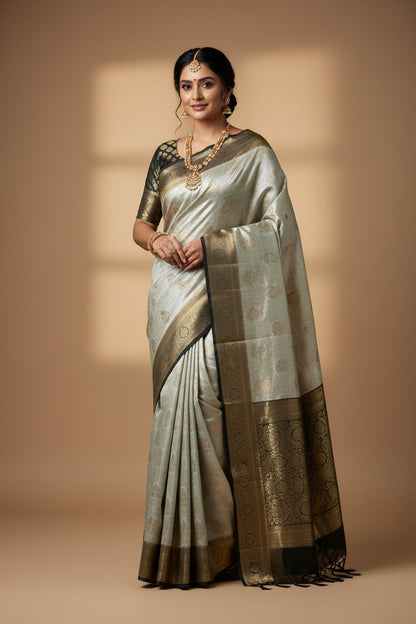 Kanchi Mix Silk Saree