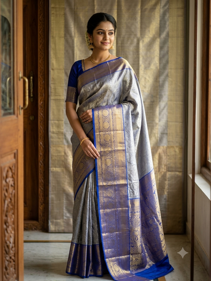 Pure Kanchipuram Silk Saree