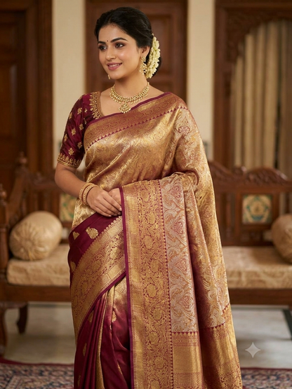 Pure Kanchipuram Silk Saree
