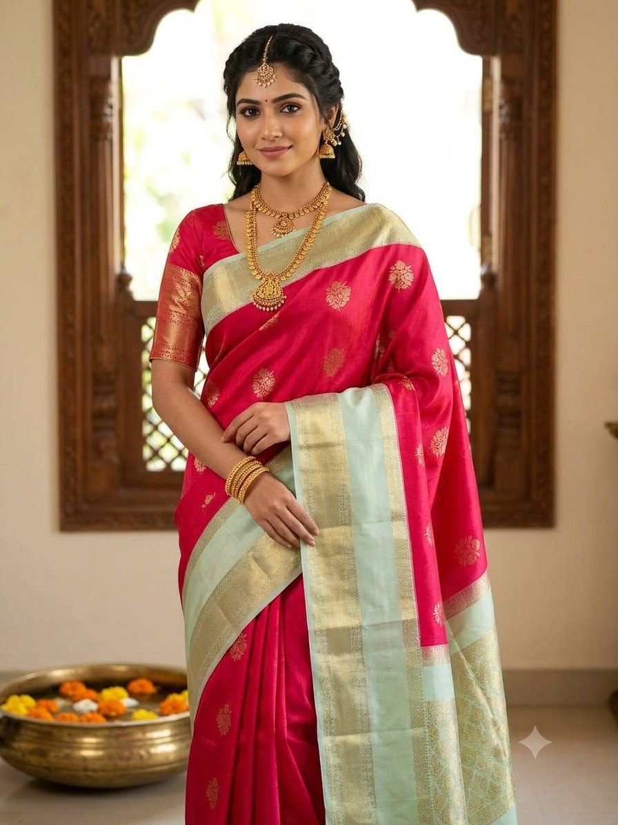 Pure Kanchipuram Silk Saree