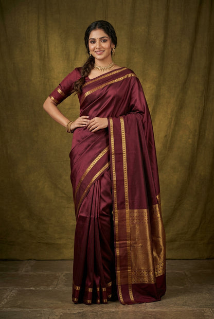 Pure Mysore Silk Saree.